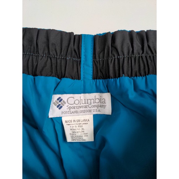 Columbia Womens Ski Snow Snowboarding Pants Size XL Blue 100% Nylon SEE DESC - Picture 12 of 12
